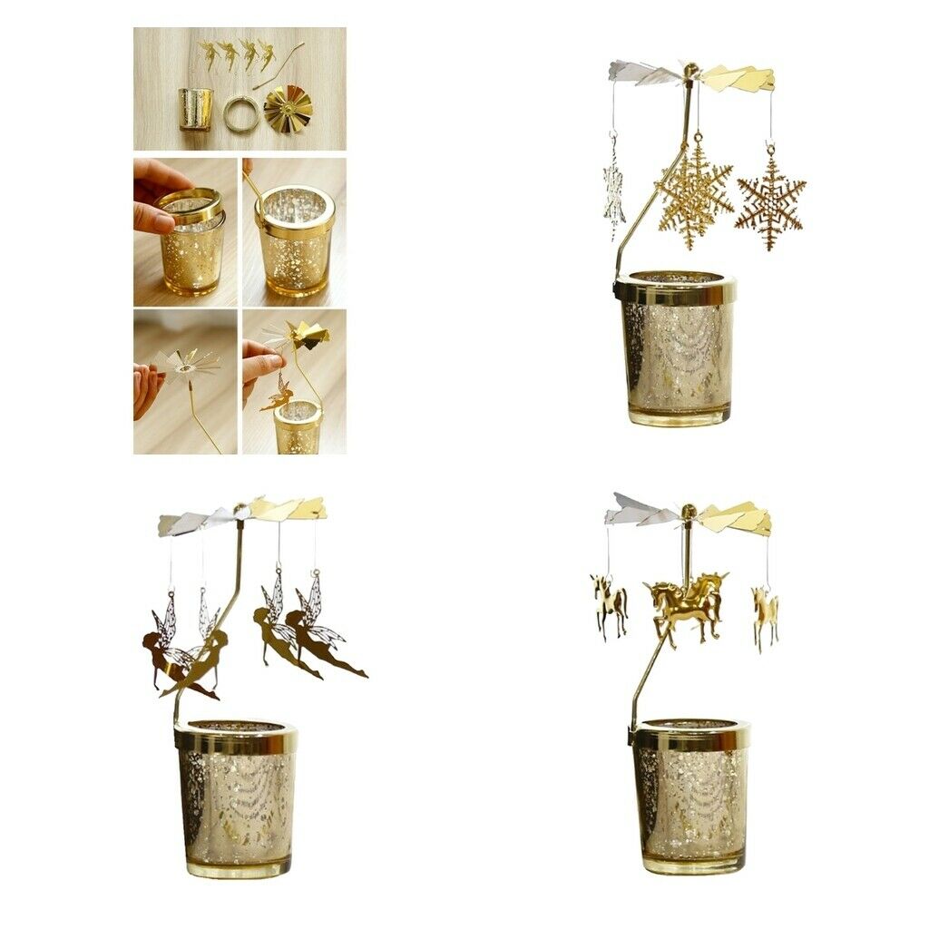 Set of 3 Creative Candle Holder Home Party Candlestick for Dinner Party