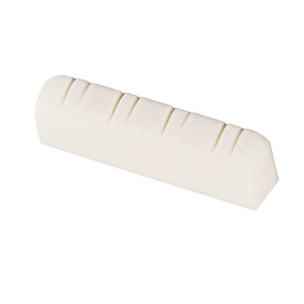 Bone Mandolin Nut Bridge Saddle Nut Acoustic Mandolin Replacement Parts