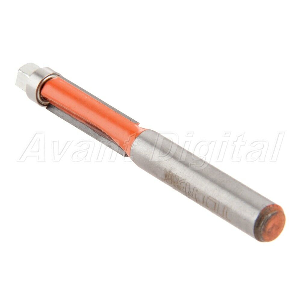 Useful 1/4"*1/4" Woodworking Router Bit Wood Edge Flush Trim Bit Trimming Cutter
