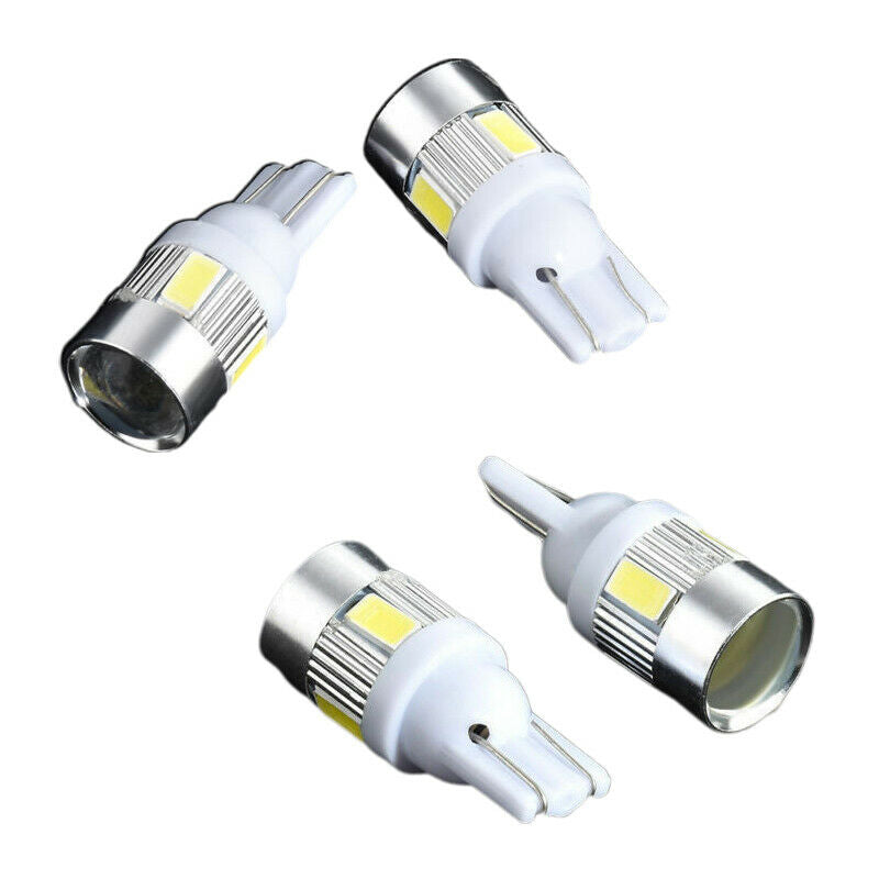 10X White High Power 3W LED Lights Show Wide Light T10 5630 6SMD Bulb Lam.l8