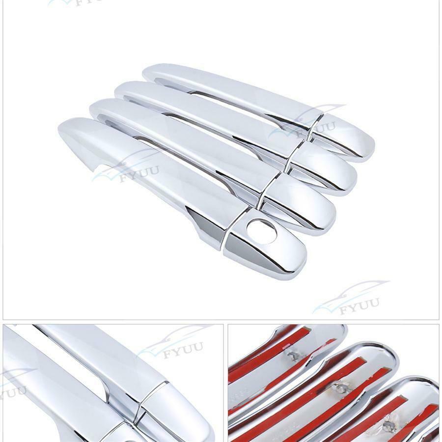 Accessories Chrome Side Door Handle Covers Trims For Subaru Forester 2013-2017