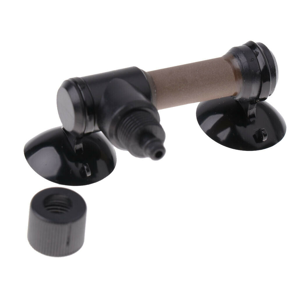 2pc Co2 Diffuser For Water Plants with Dual Suction Cup S Super Diffuse