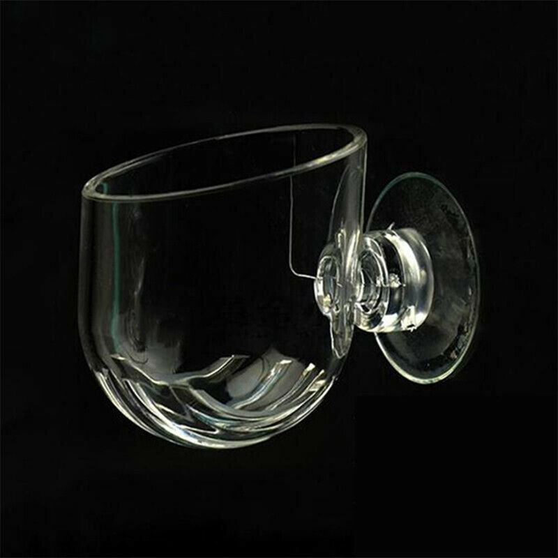 Aquarium Fish Tank Crystal Glass Pot Water Potted Aquatic Planting Cylind.l8