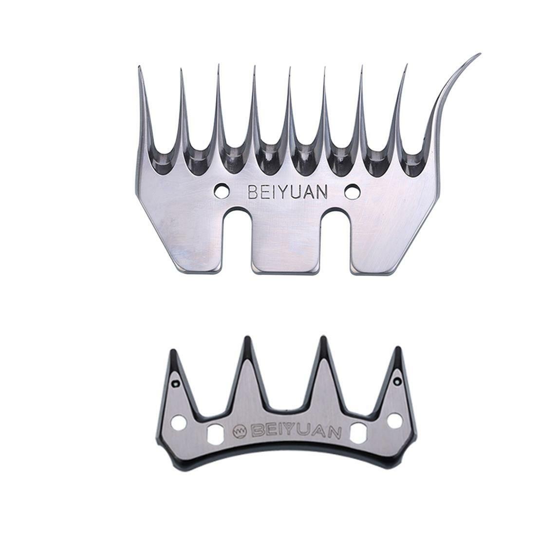 9T BEIYUAN Curly Curved Sheep Curling Cutter Blade Clipper Shearing Goat Alpaca