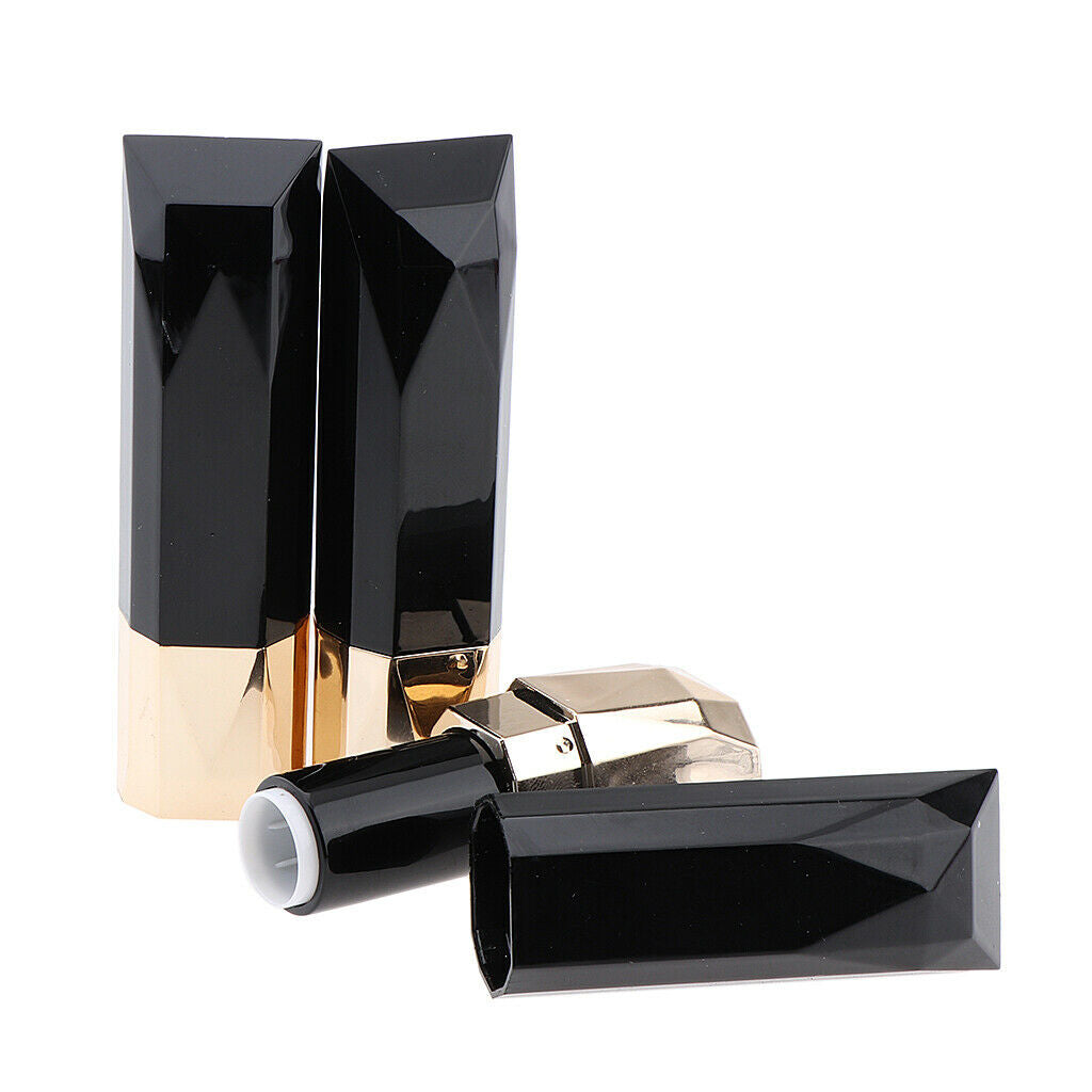3pcs Lipstick Tube Lip Pigment Containers Cosmetic Case