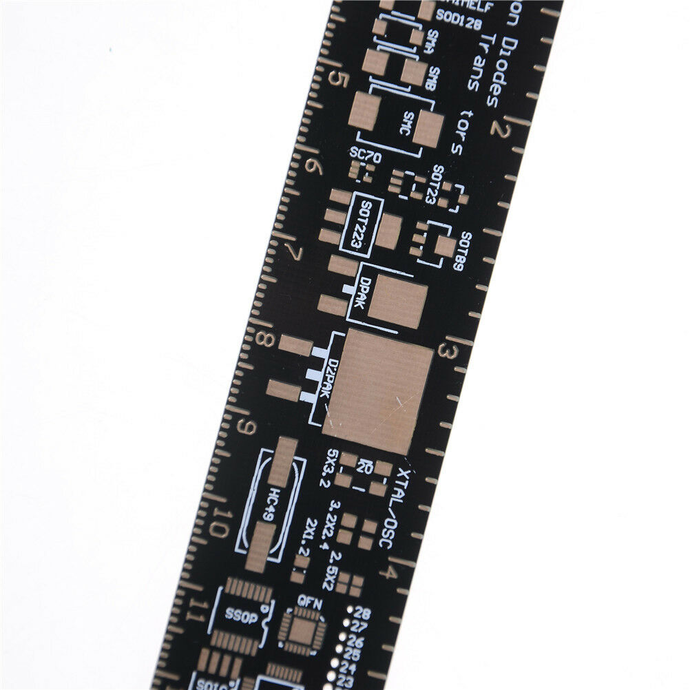 15cm Multifunctional PCB Ruler Measuring Tool Resistor Capacitor Chip IC S.l8