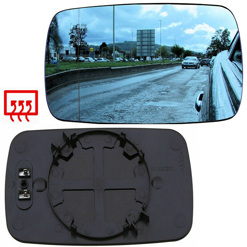 Door Heated Tinted Rearview Mirror Glass Left Driver For BMW 3/5-Series E46 E39