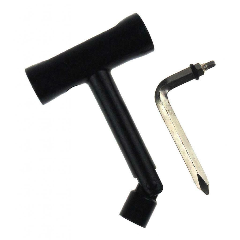 Skateboard Wrench T Type Tool Longboard   Head Screwdriver Allen Key