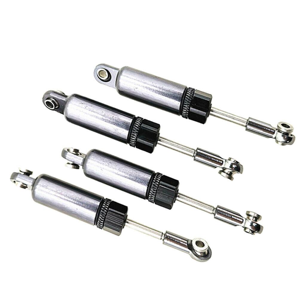 4Pcs RC Rock Crawler Car Shock Absorber Damper for WPL C14 C24 DIY Upgrade Parts