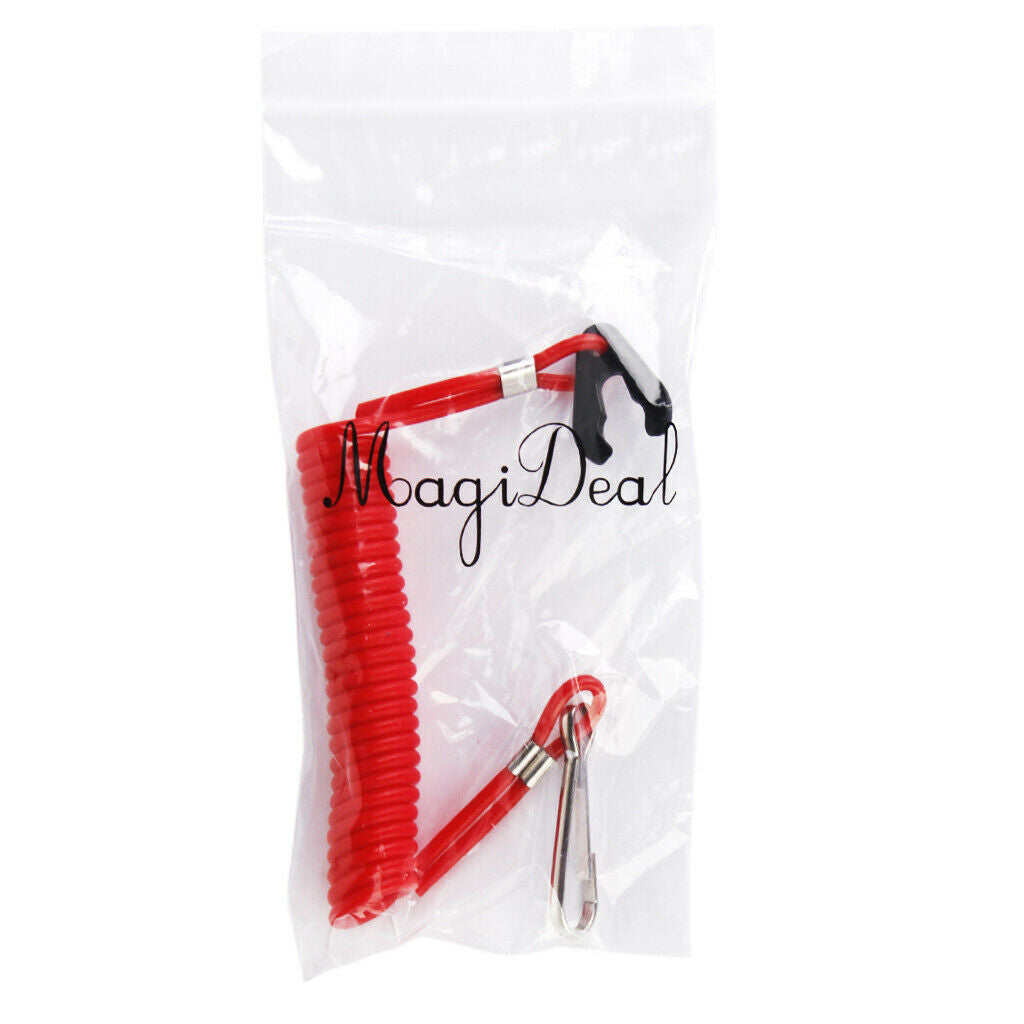 Outboard Motor Ignition Kill Switch Lanyard Watercraft Marine