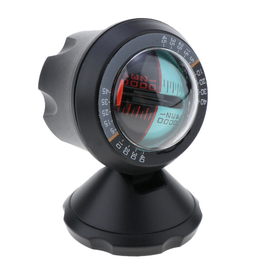 Car Compass Auto Slope Meter Level Declinometer Gradient Inclinometer