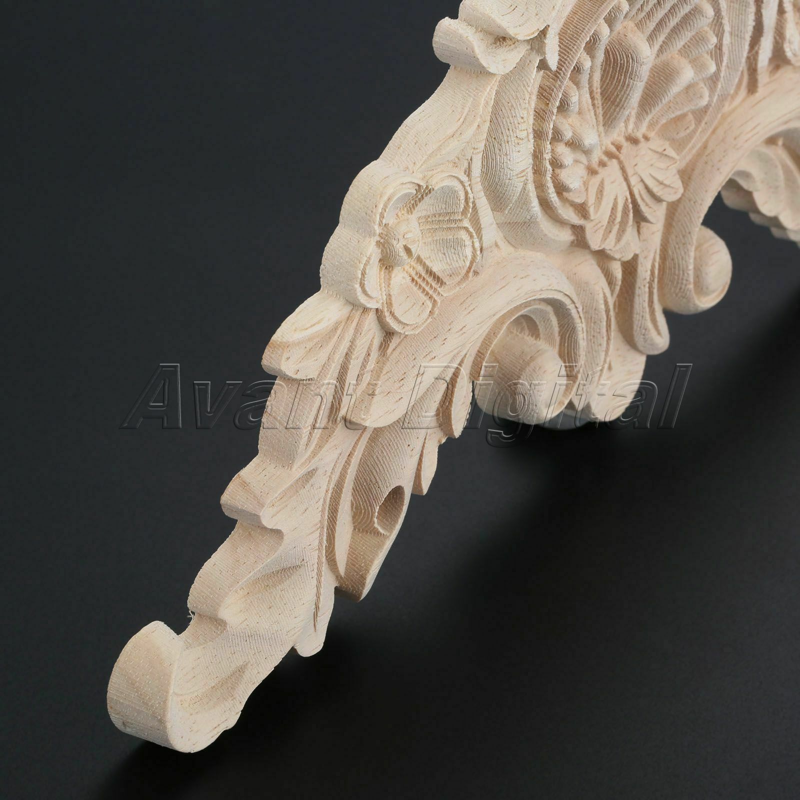 17*17cm European Home Decoration Corner Flower Onlay Applique Wall Door Cabinet