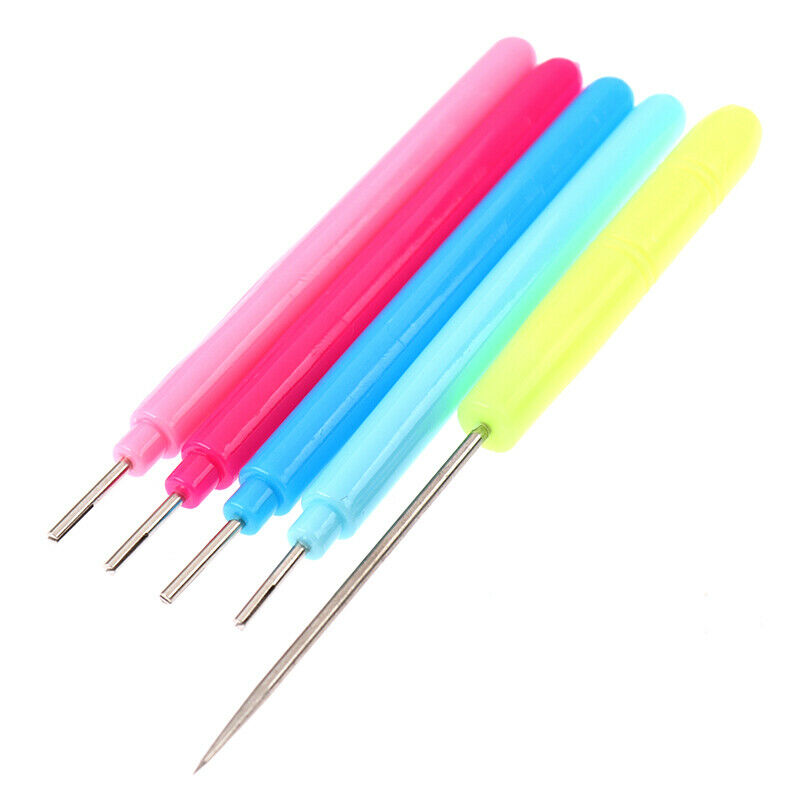 16Pcs Paper DIY Set Quilling Paper Tool Tweezer Needle Pins Slotted Pen ToolBDA