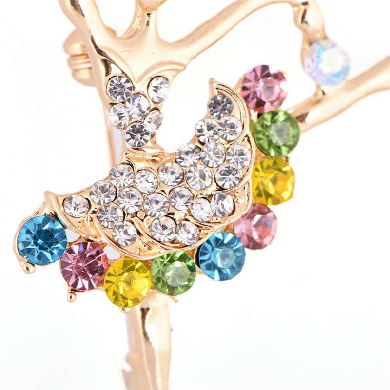 Dancing Ballet Girl Brooch Rhinestone Brooch Pin Jewelry Bouquet Accessor.l8