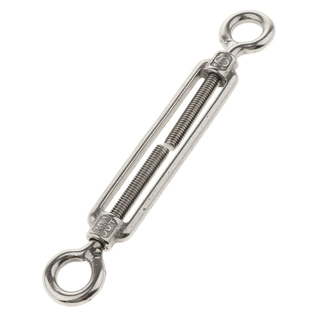 4Pcs 304 Stainless Steel Turnbuckle Screw M4 M5 M6 M8 Suitable for Tightening