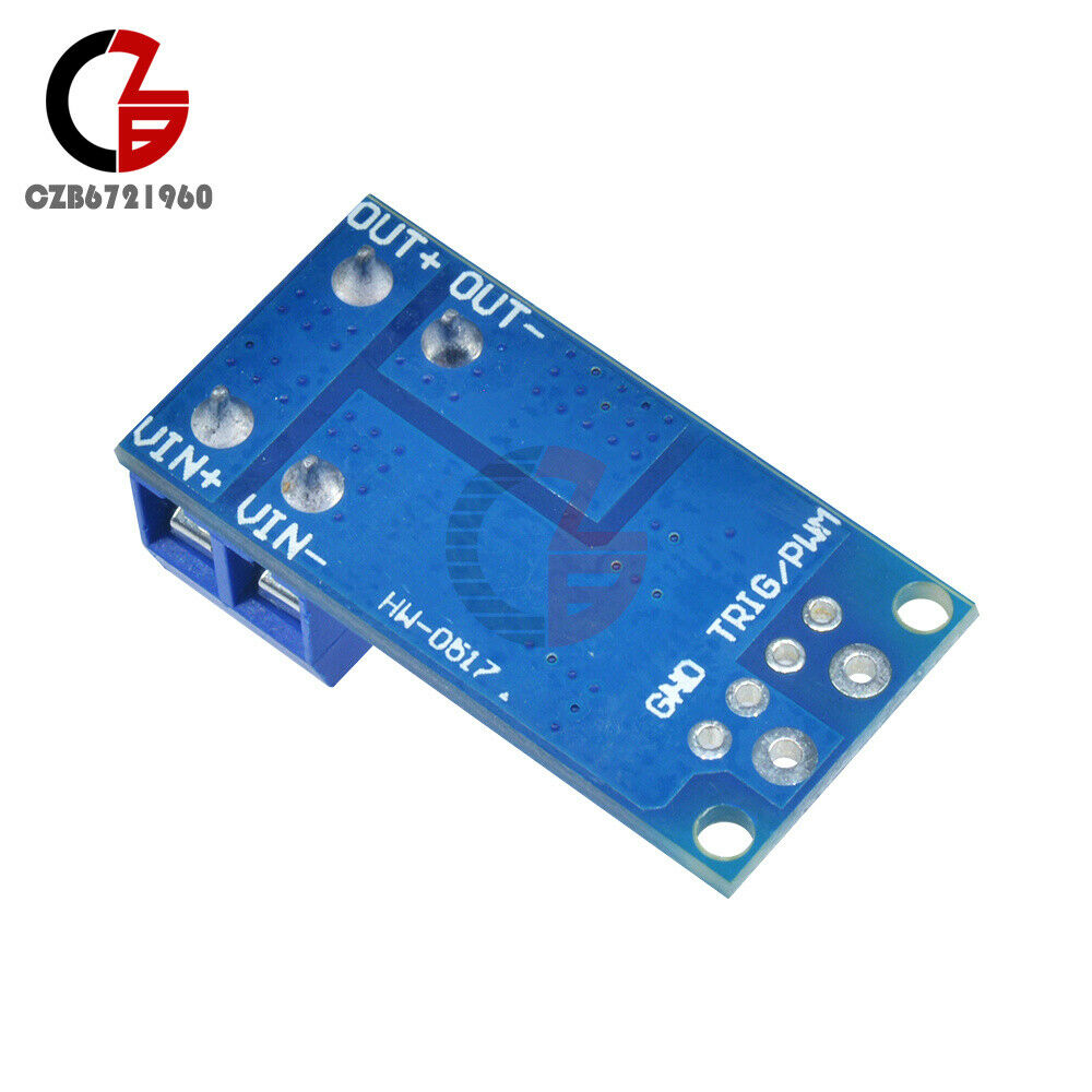 15A 400W Trigger Switch Driver Module Dual MOS Tube PWM Switch Panel Board