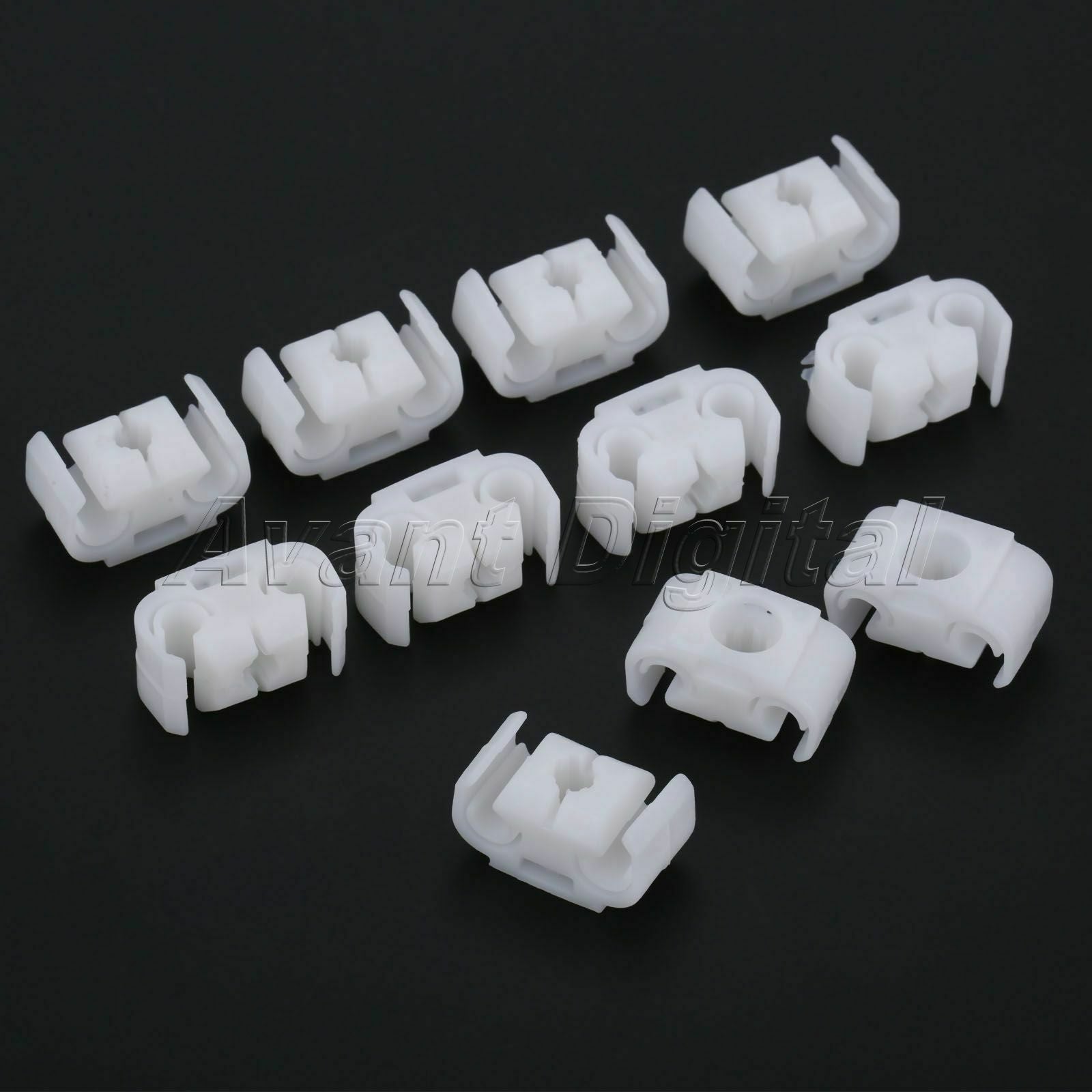 20x Auto Fender Clips Retaining Rivets Fasteners Fit for  Polo 2002 2001 2000