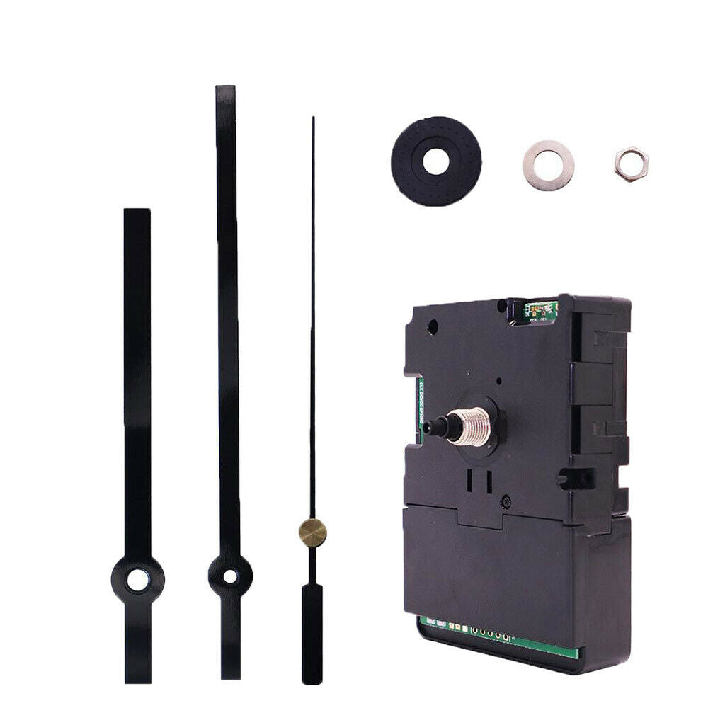 Ticking Clock Movements with 3 Pack Different Size Clock Hands, DIY Repair Parts