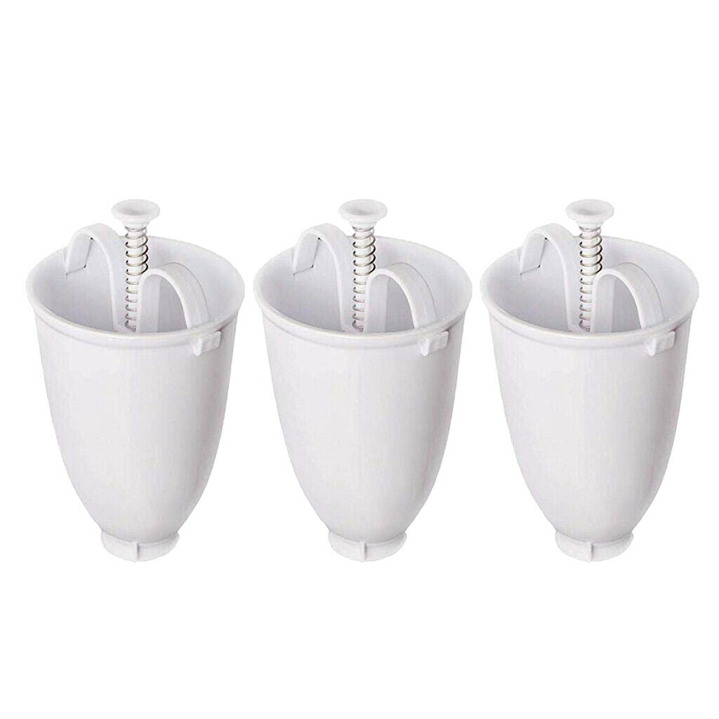 3x Plastic Donut Mold, DIY Tool, Kitchen Cake Maker, Bakeware