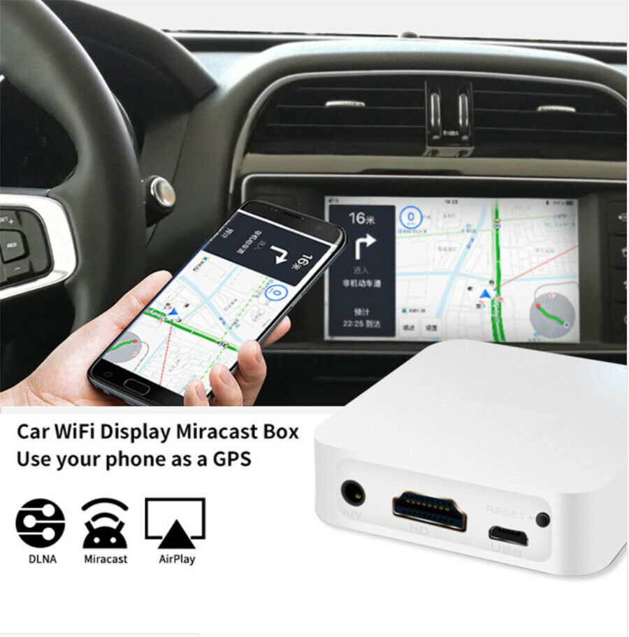 Car WIFI Miracast Airplay DLNA Mirror Link Box Wireless Adapter For iOS Android