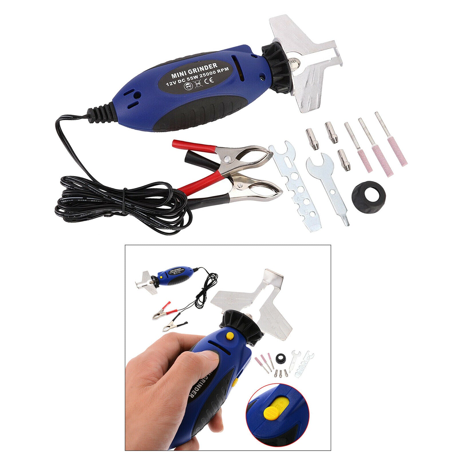 Chainsaw Sharpener Kit Chain Saw Sharpen Tool Set, Electric Blade Sharpening