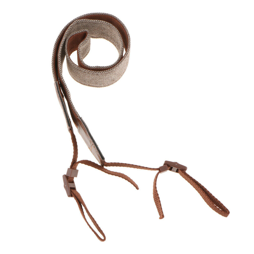 Camera Shoulder Neck Strap with Quick Disconnects for Canon   Sony Brown