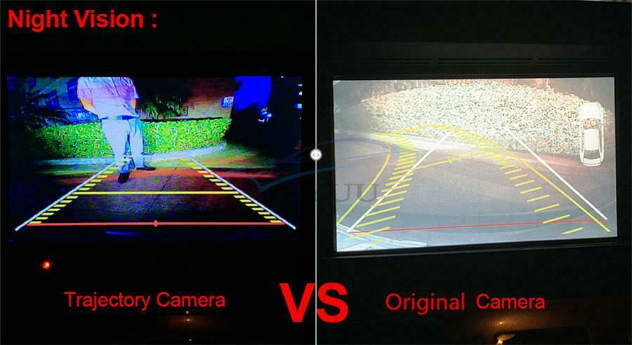 Dynamic Trajectory Rear View Parking Camera For Mercedes Benz C W204 C180 C200