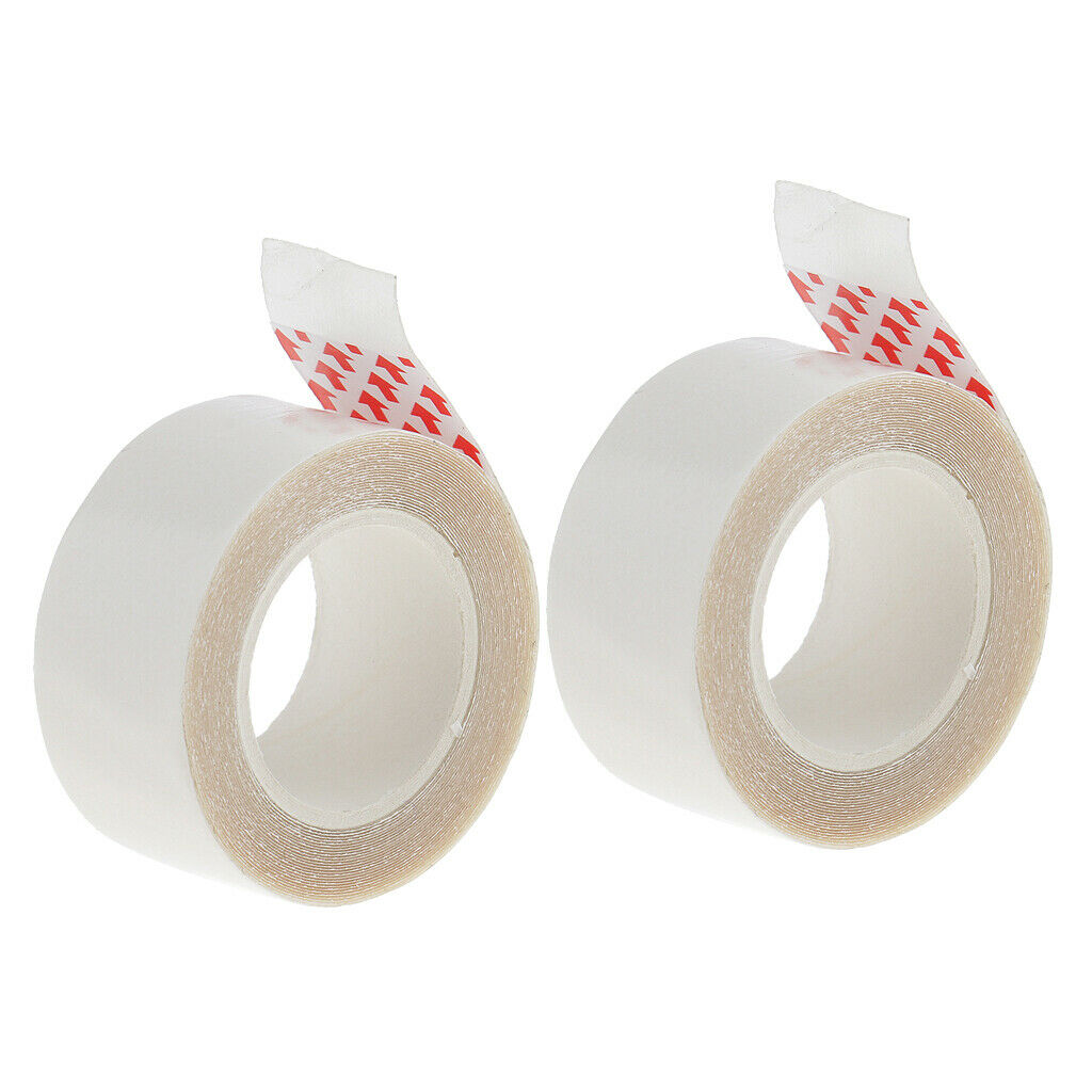Pack of 2 Clear Waterproof Adhesive Wig Hair System Bonding Support Tape