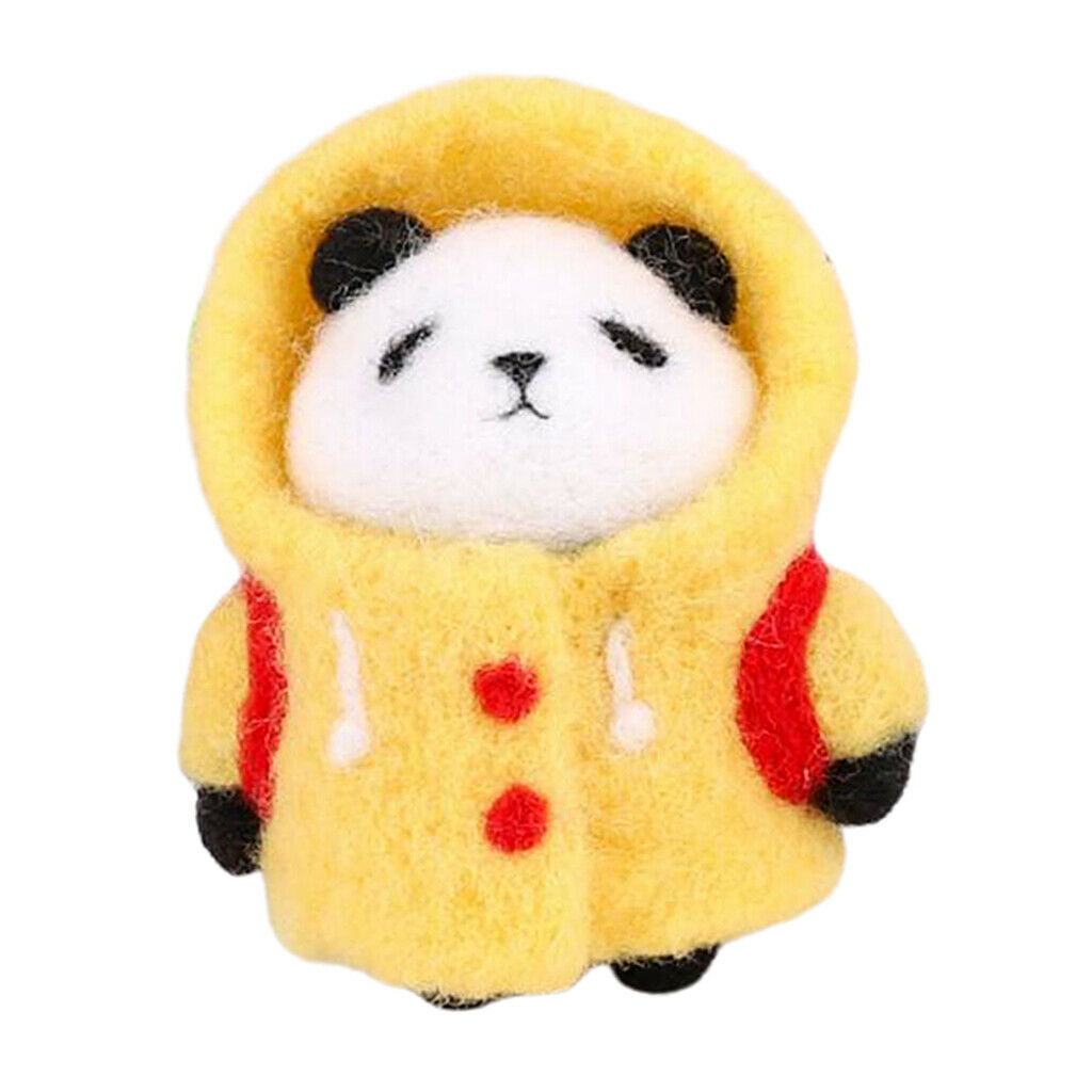 1 Set Panda Needle Felting Kits Felting Needle for Beginners Student Panda