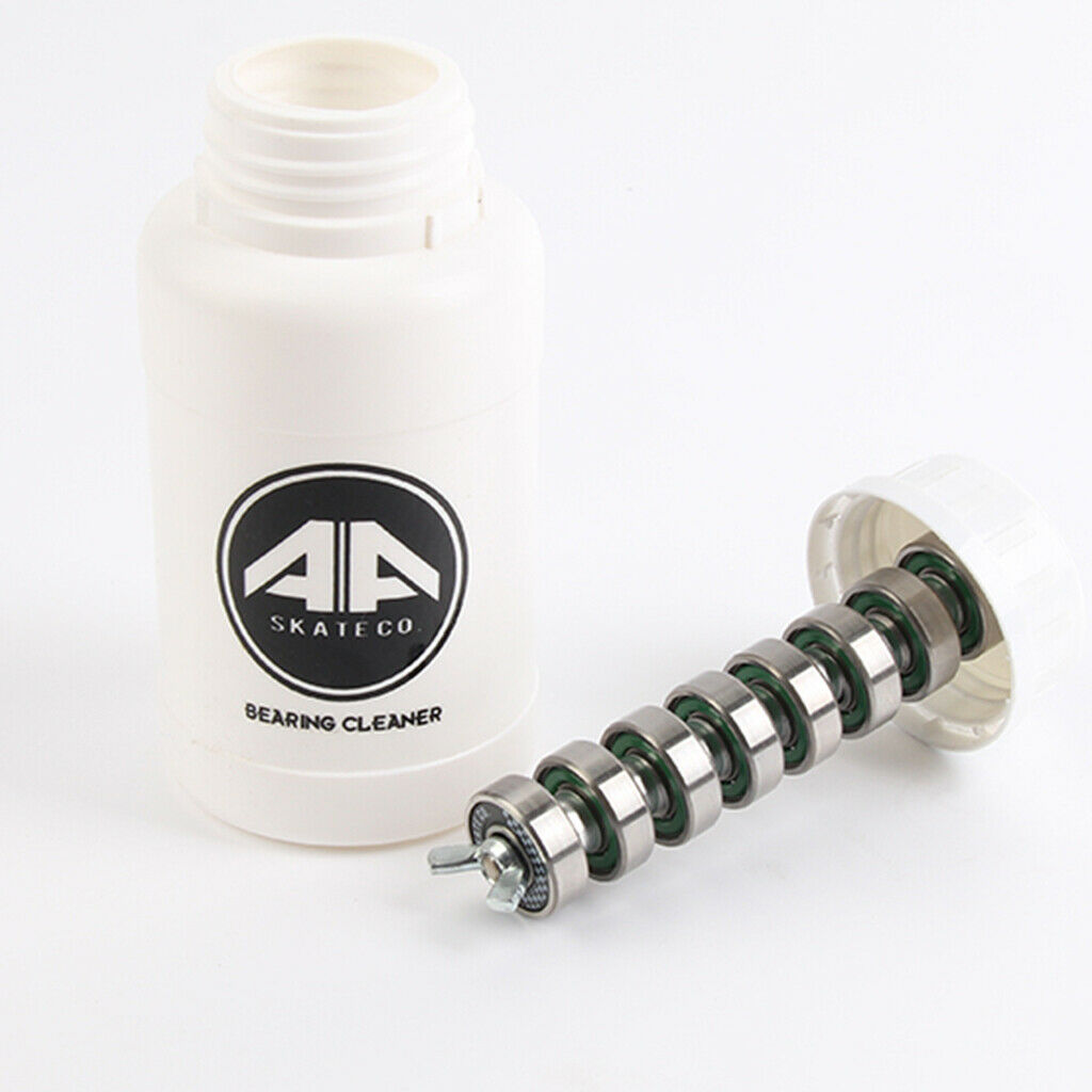 1 Set Skate Bearings Cleaner Kit with 8pcs 608-RS Bearings for Inline Skates