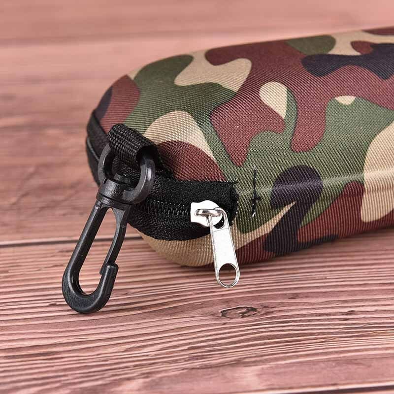 GlassesBox SunglassesCase Camouflage Storage Protector zipper Unisex Conta.l8