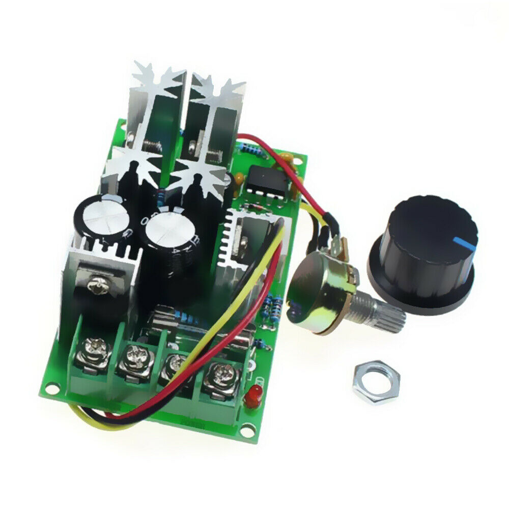 DC 10-60V 20A Motor Speed Regulator High Power Drive Module PWM Motor Controller