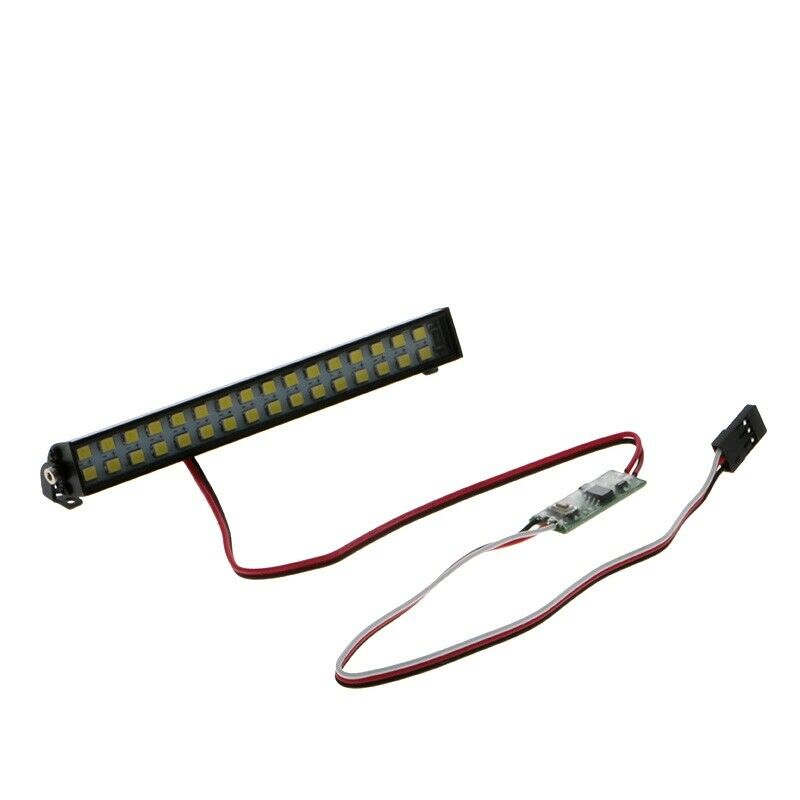 LED Roof Lamp Light Bar for 1/10 RC Cler Traxxas 4 SCX10 90048 D90 I7B2