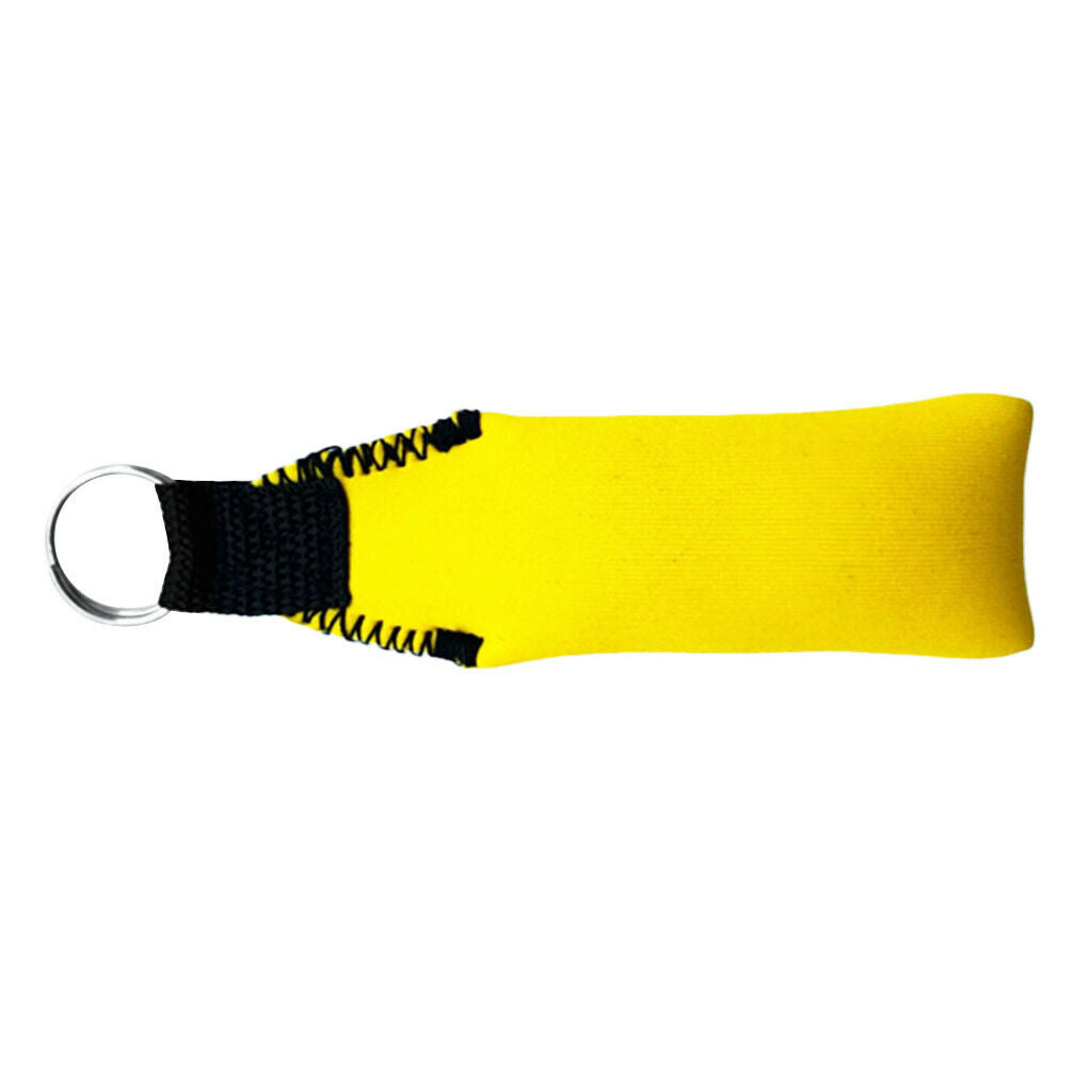 2pcs New Rectangle Neoprene Floating Keyring for Boating Yachting Kayaking