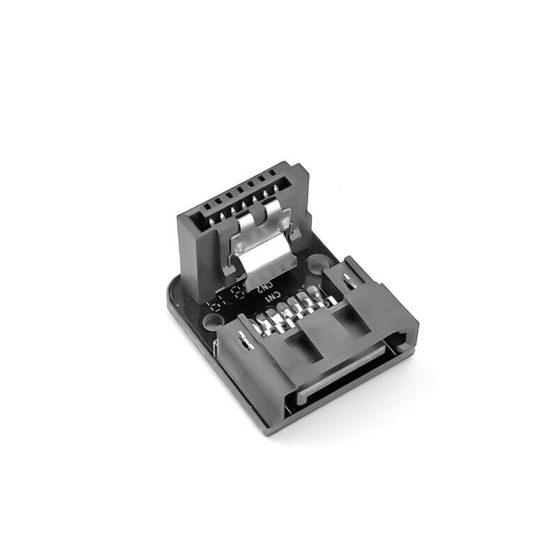 Sata 7Pin Female To 7Pin Male 90 Degree Angled Adapter Mainboard Motherboard