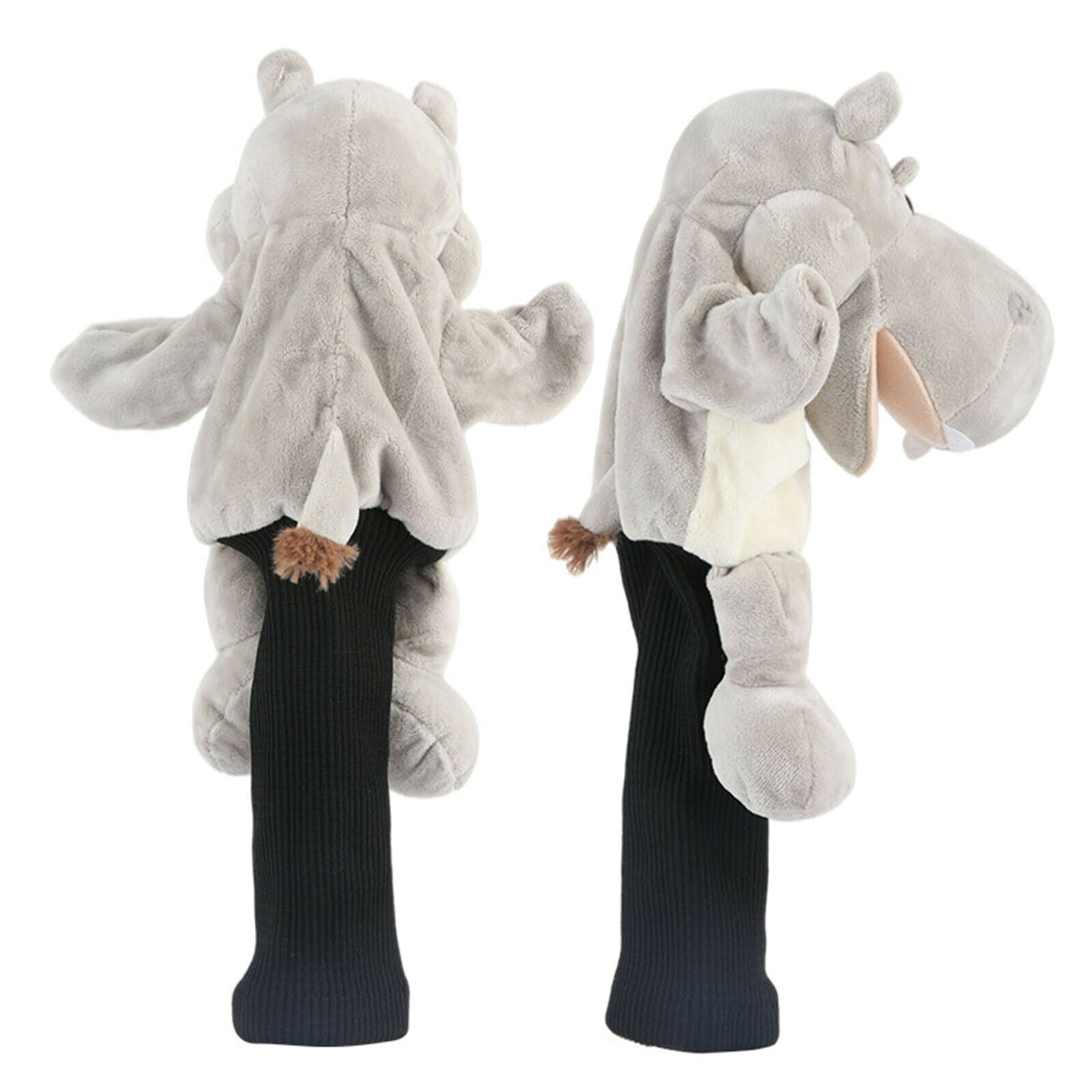 Cute Hippo Golf Club Head Cover Headcover Protector for 460CC Driver Wood