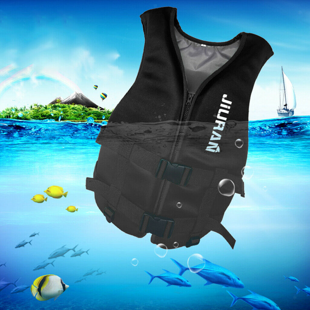2x Life Jacket Life Vest Neoprene Buoyancy Buoy Floater Survival Emergency