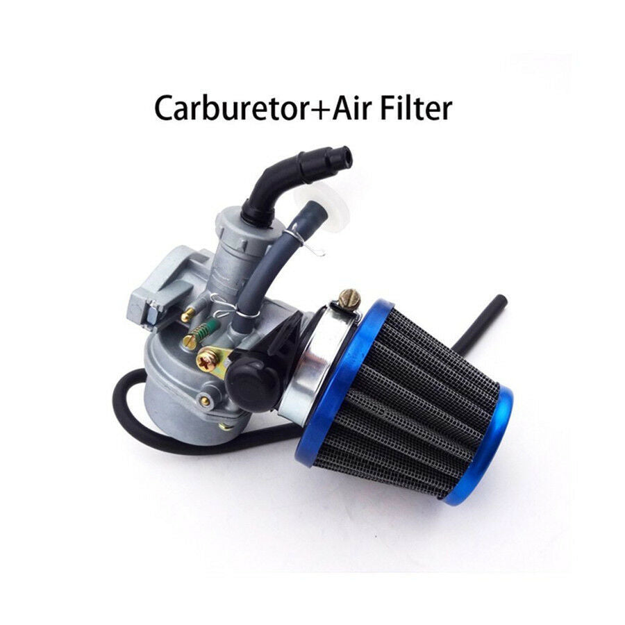 Bike Motorcycle 22mm Carburetor PZ22 Carb 38mm Air Filter For 110cc 125cc Engine