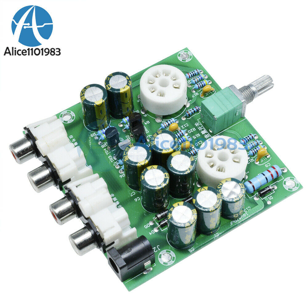 6J1 Valve Pre-amp Tube PreAmplifier Board Bass on Musical Fidelity X10-D circuit