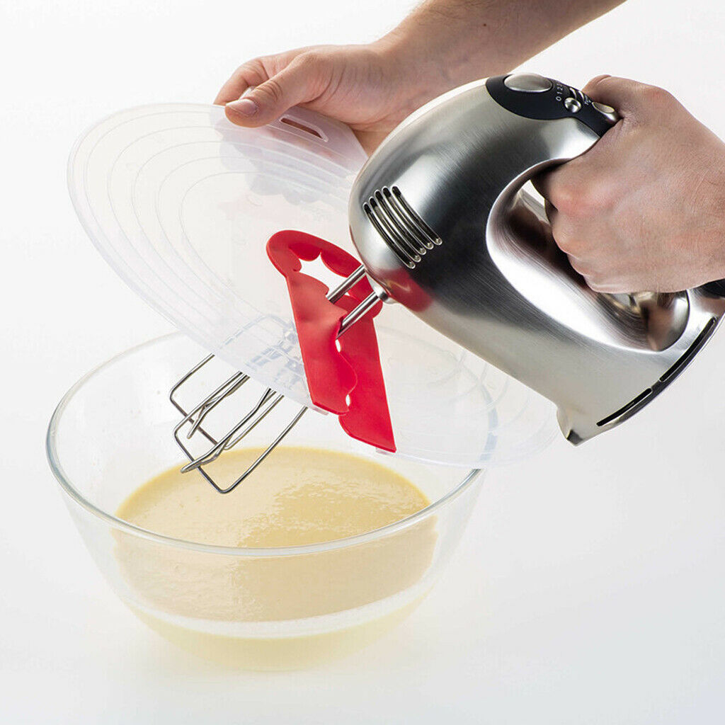 12" Plastic Splatter Screen Egg Bowl Splash Proof Guard Frying Pan  Lid