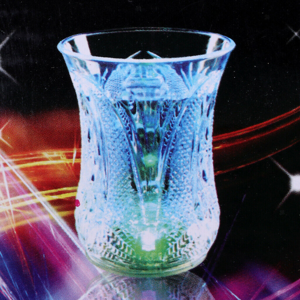 101-200ml Water Sensor LED Luminous Cup Mug for Bar Beer Wine Dinnerware