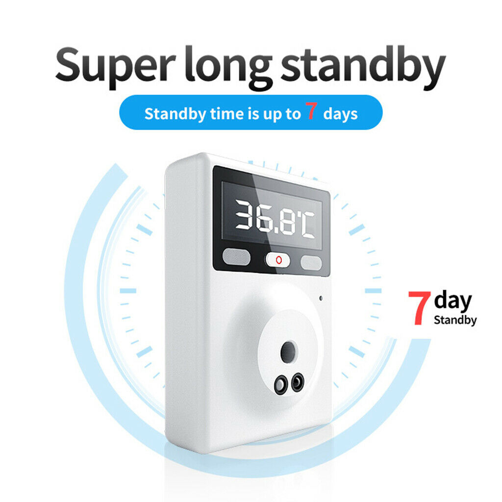 Wall-Mounted Infrared Thermometer with Alarm for Offices Factories Shops School