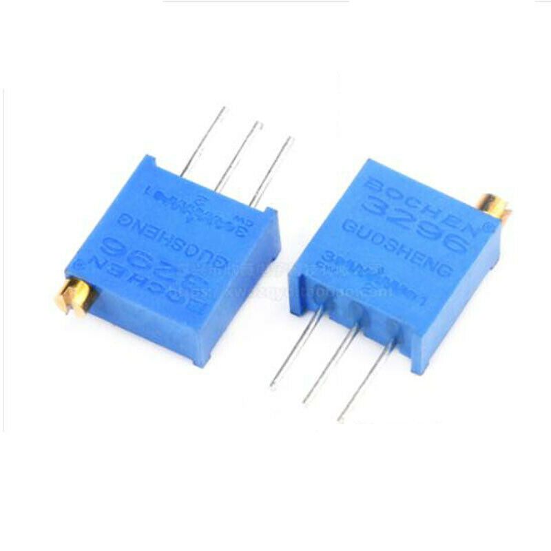 15pcs 3296W Multi-turn Trimmer Potentiometer Variable Resistor 50R~2M Ohm/Ω Kit