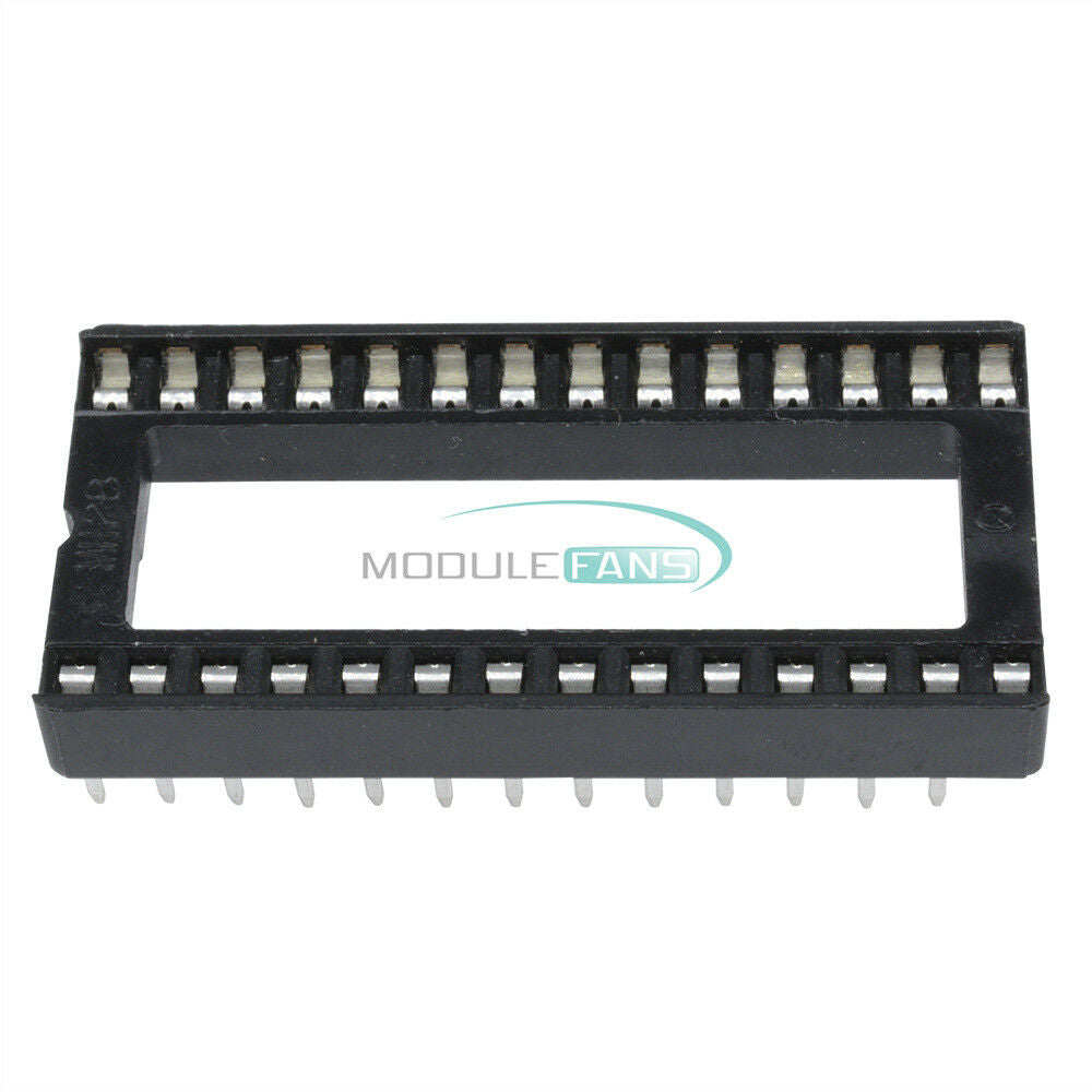 20PCS 28 Pin 28pin DIP IC Sockets Adaptor Wide Type Socket Pitch NEW