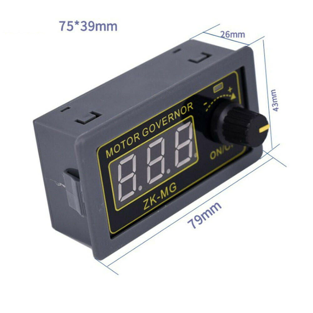 DC5-30V 5A 150W PWM Motor Governor Digital Display Encoder Duty Cycle Frequency