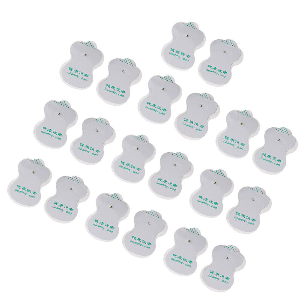 Pro 10 Pairs  Massage Pads Digital Therapy Machine Massager Patches