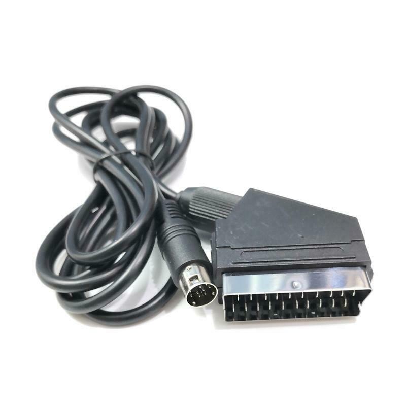 1.8m RGB Scart Lead cable For Sega -Mega Drive 2 -Genesis MD2 RGB AV Scar