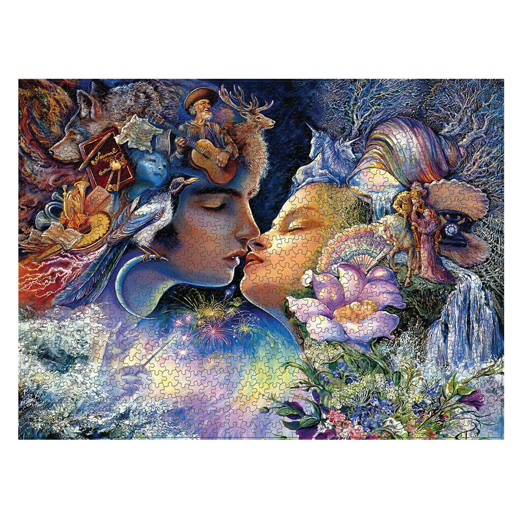 DIY 1000 Pieces Large Jigsaw Puzzle Set Beautiful Scenery Puzzles Gift 811