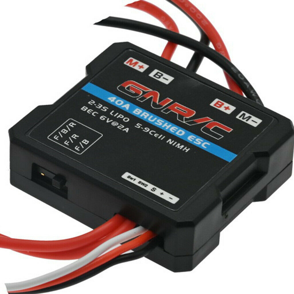 RC 40A Brush ESC Electric speed controller with JST connector for WPL