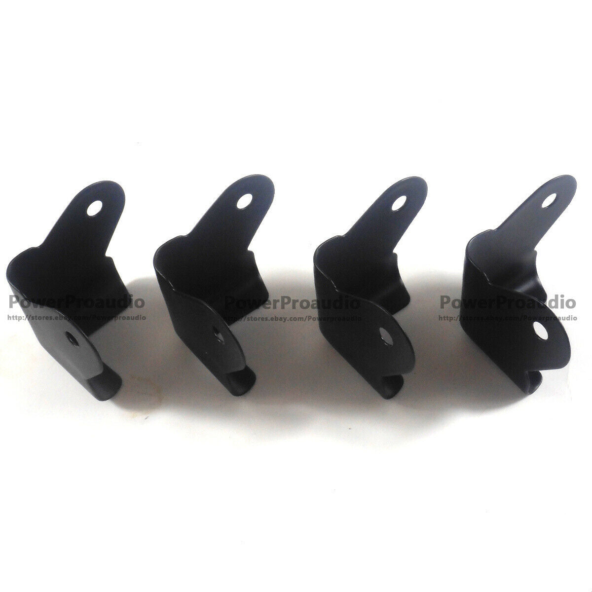8pcs Universal Black Metal Corners for PA Speakers and Subwoofer Cabinets